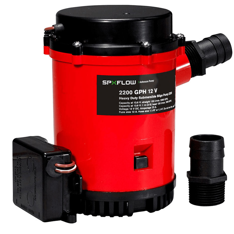 Johnson Pump, Heavy Duty Bilge Pumps, 1,600 to 4,000 gph, 12 & 24 volt