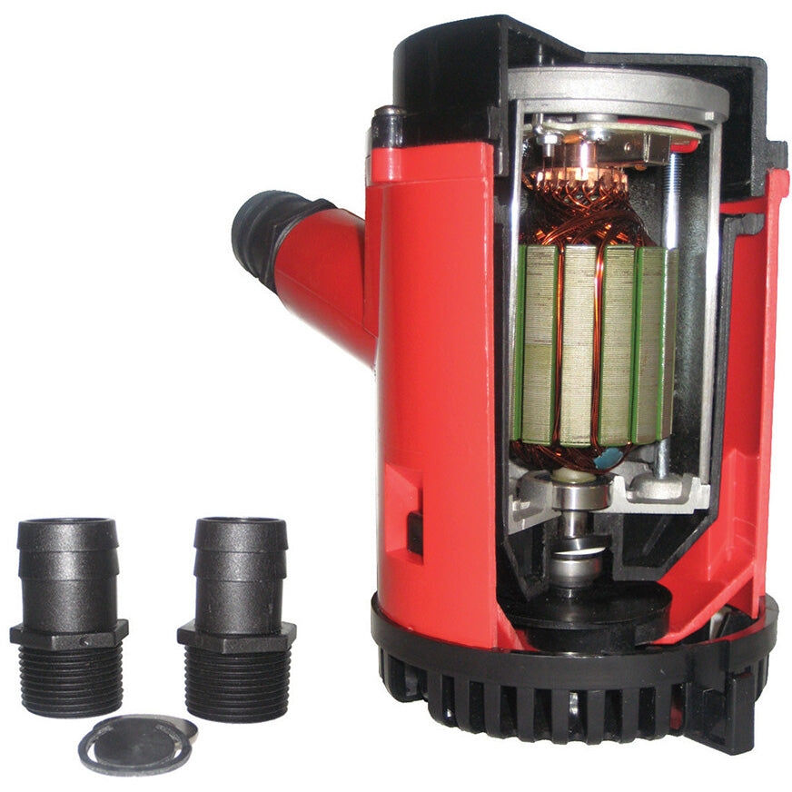 Johnson Pump, Heavy Duty Bilge Pumps, 1,600 to 4,000 gph, 12 & 24 volt
