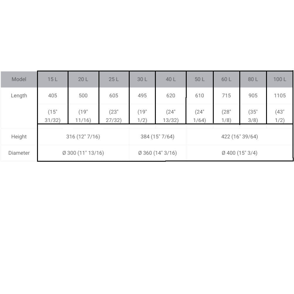 Marine Water Heaters by Quick, Nautic Boiler, BX, Stainless Steel