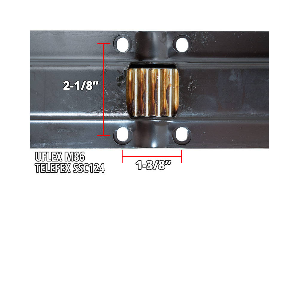 Uflex Rack And Pinion Steering Cables - M86 - Replaces Many Morse / Teleflex / Mercury Cables