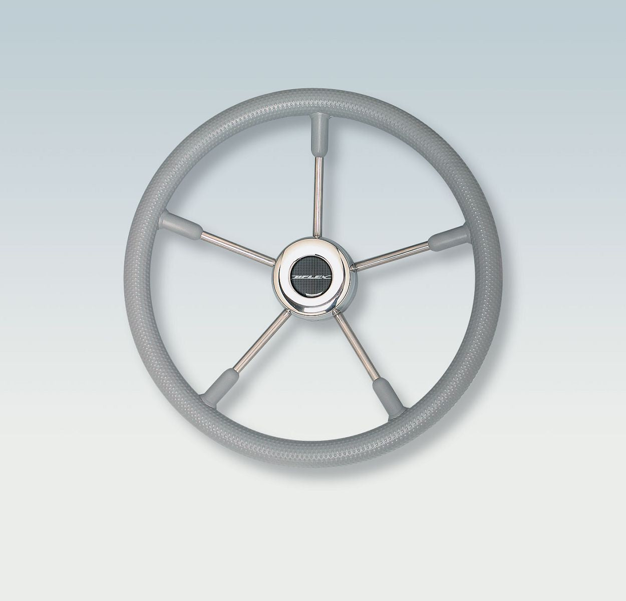 Uflex Non-Magnetic Destroyer Stainless Steel 5 Spoke Steering Wheel, V70