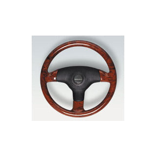 Uflex, Power Boat Steering Wheel, Ultraflex, Antigua, Burl, V61