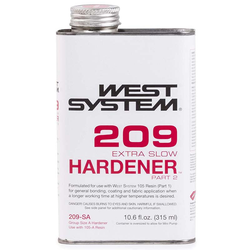 West System, Extra Slow Epoxy Hardener - 209