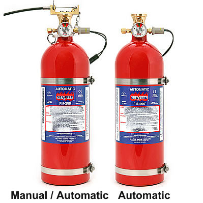 Sea-Fire FM-200 Automatic & Manual/Automatic Fire Extinguishers, FD Series