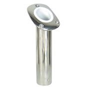 Rod Holder 8-5/8" Tube Length, Cast Stainless