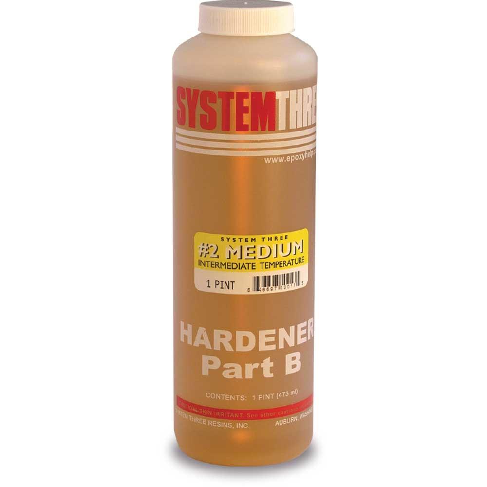 System Three Resins, Hardeners, #1 Fast, #2 Medium, and #3 Slow