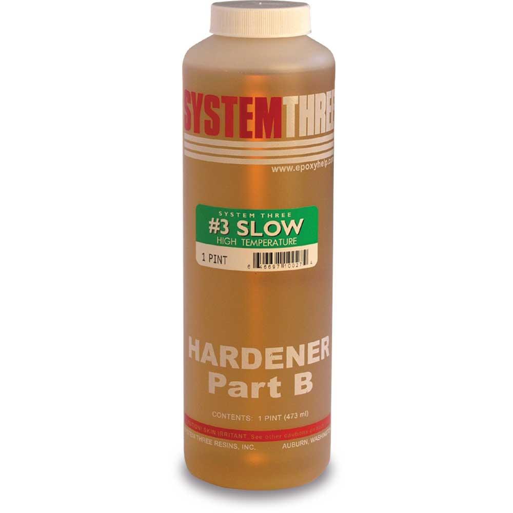 System Three Resins, Hardeners, #1 Fast, #2 Medium, and #3 Slow