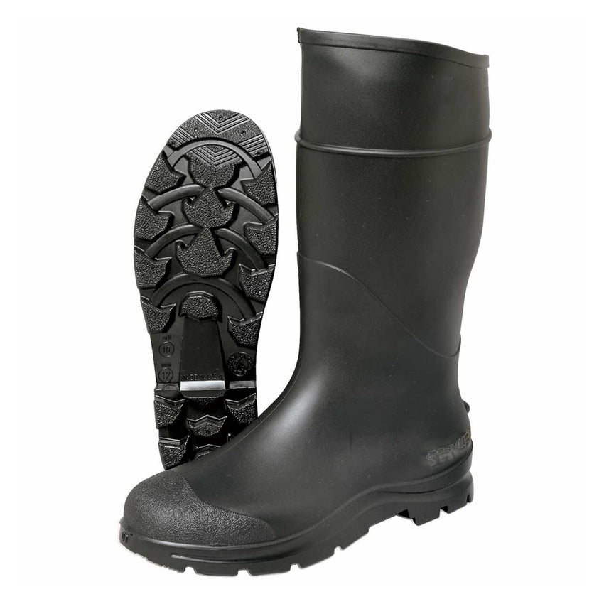 Servus Waterproof Black Knee Boot with Anti-Skid Sole