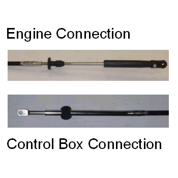 Pro-X BRP / Johnson / Evinrude Style Control Cables