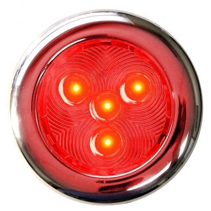 T-H Marine, LED Puck Light Stainless Steel, 12v