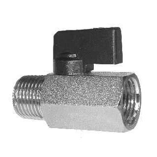 Chrome Plated Brass Mini Ball Valves