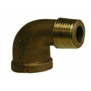 Bronze Pipe 90 Deg. Street Elbow