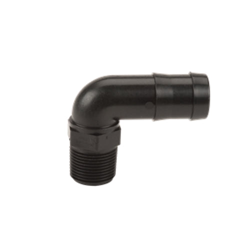 Banjo, Hose Barb Fittings, Male, 90 Degree, Elbow