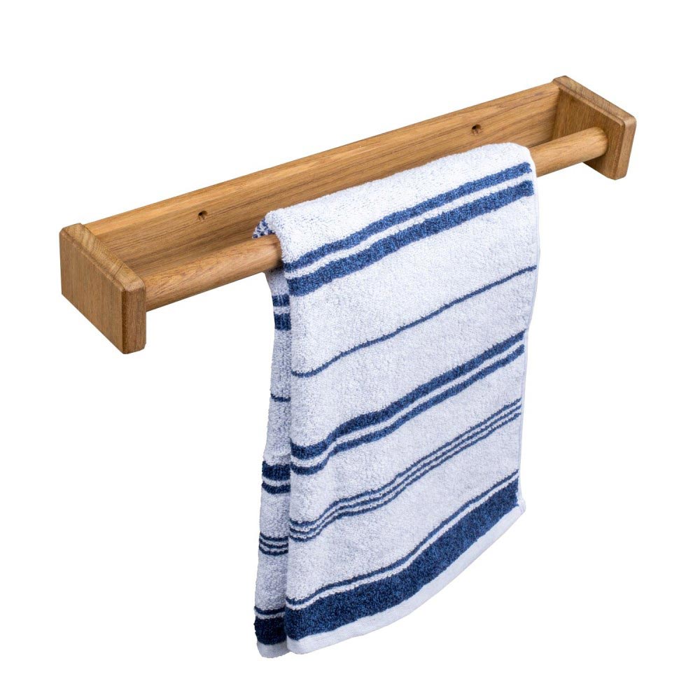 Teak Towel Rack