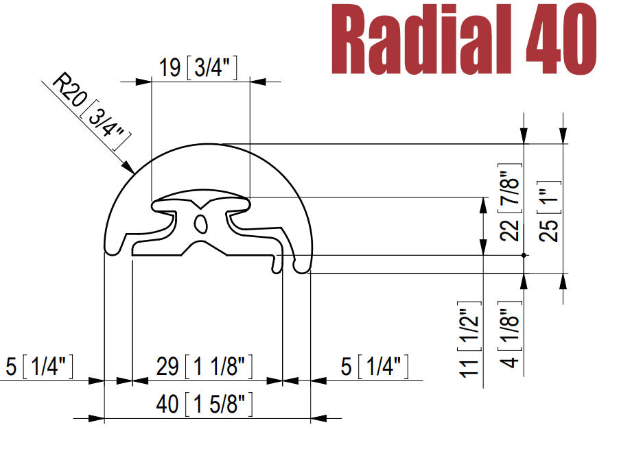 Radial Rub Rail by Tessilmare