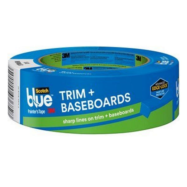 Painter's Tape, ScotchBlue, Trim and Baseboards, 1" 3M 2093EL