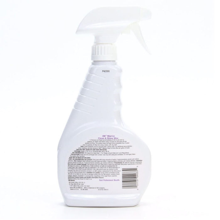 Marine Clean and Shine, Wax, 16.9 oz 3M, 09033