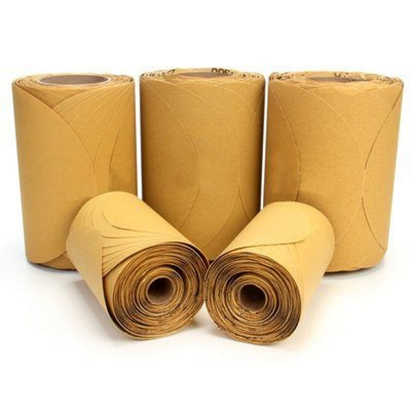 Gold Film Disc Rolls, 216U, 8" 3M, Stikit