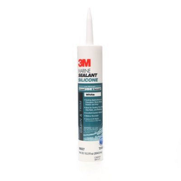Marine Grade Silicone Sealants, White 3M