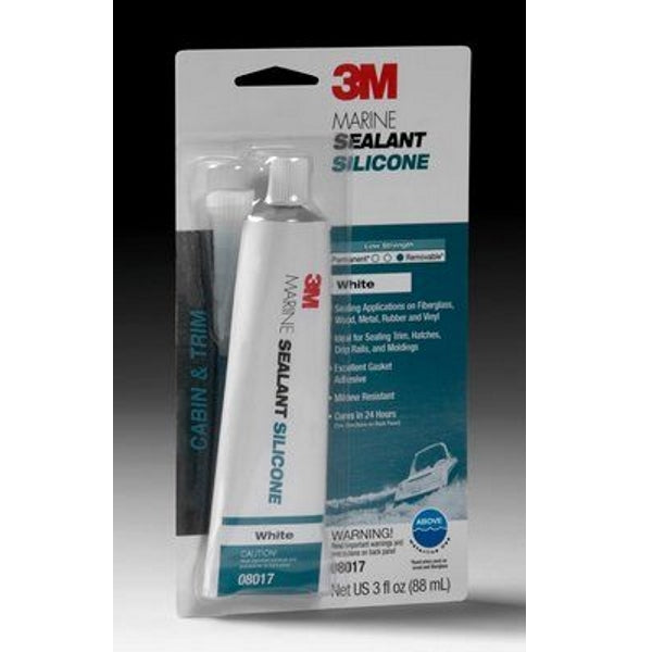 Marine Grade Silicone Sealants, White 3M