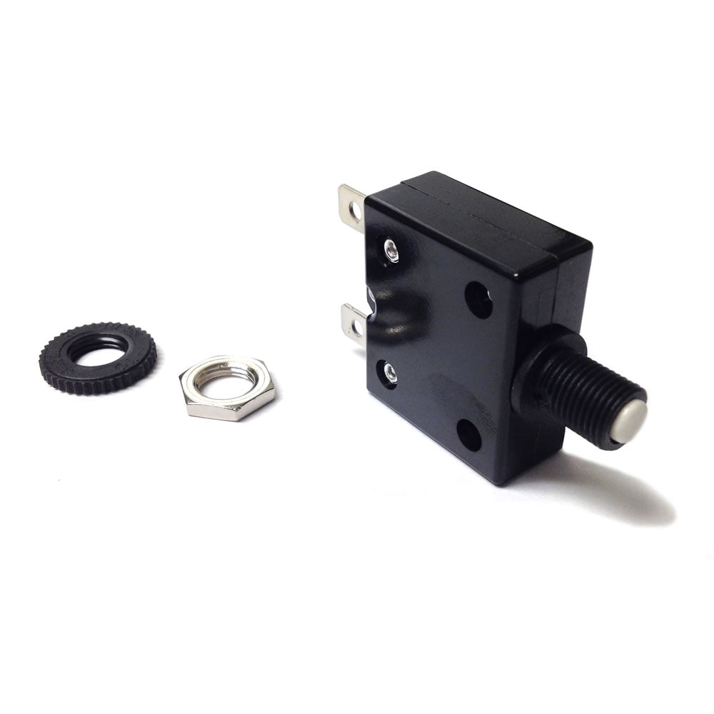 Sierra, DC Circuit Breakers, White Push Button, Resettable