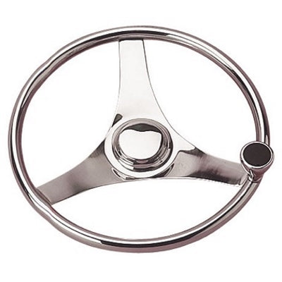 Sea-Dog, Steering Wheel, with Integral Knob, 13-1/2"