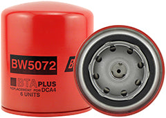 Baldwin BW5072 Coolant Spin-on with BTA PLUS Formula Filter