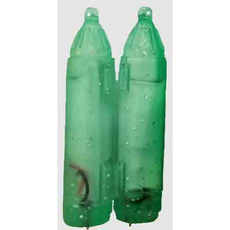Lighthouse Lures, LED Fishing Light, Double Flash, 2.25", 2 Pack