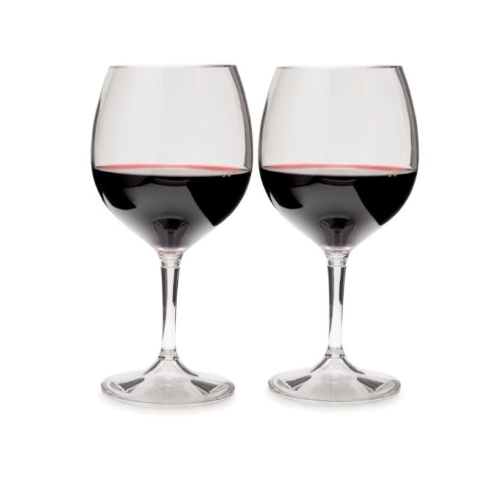 GSI Outdoors Nesting Red Wine Glass Set