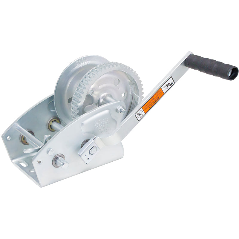 Dutton-Lainson, Plated Winch, 2-Speed, 3200 lb