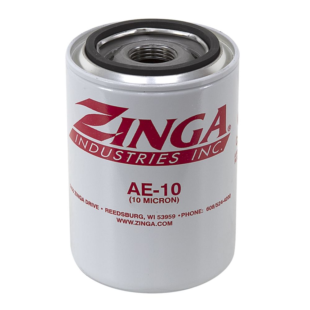 Zinga Spin-on Hydraulic Oil Filter for LFS Hydraulic Power Unit, 10 micron, AE10