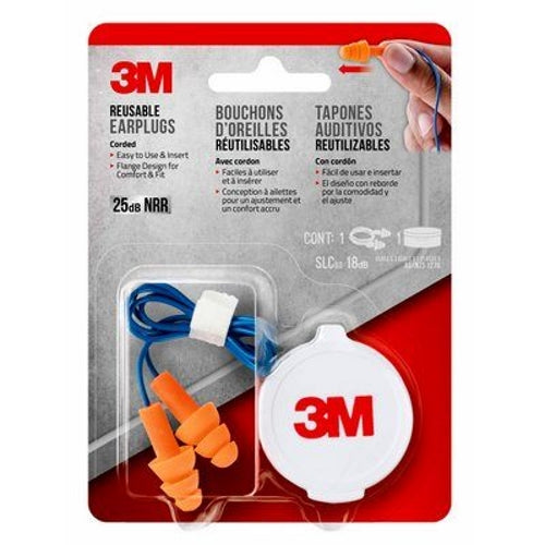 Corded Reusable Earplug 3M
