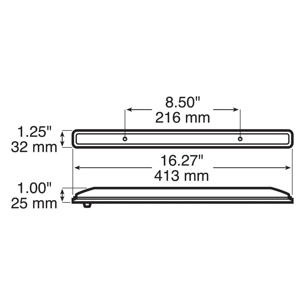 Peterson 169-3 Identification Light Bar