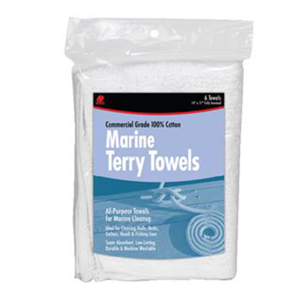 Marine Terry Towel 6 per bag