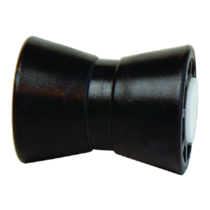 Tie Down Engineering, Keel Roller, Center Guided Black Poly Vinyl