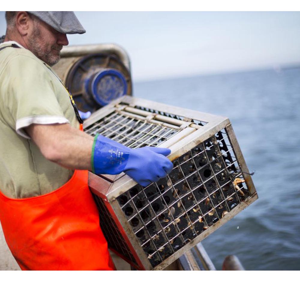 Showa Atlas 490 Triple Dipped PVC Gloves with Insulating Acrylic Fleece Liner