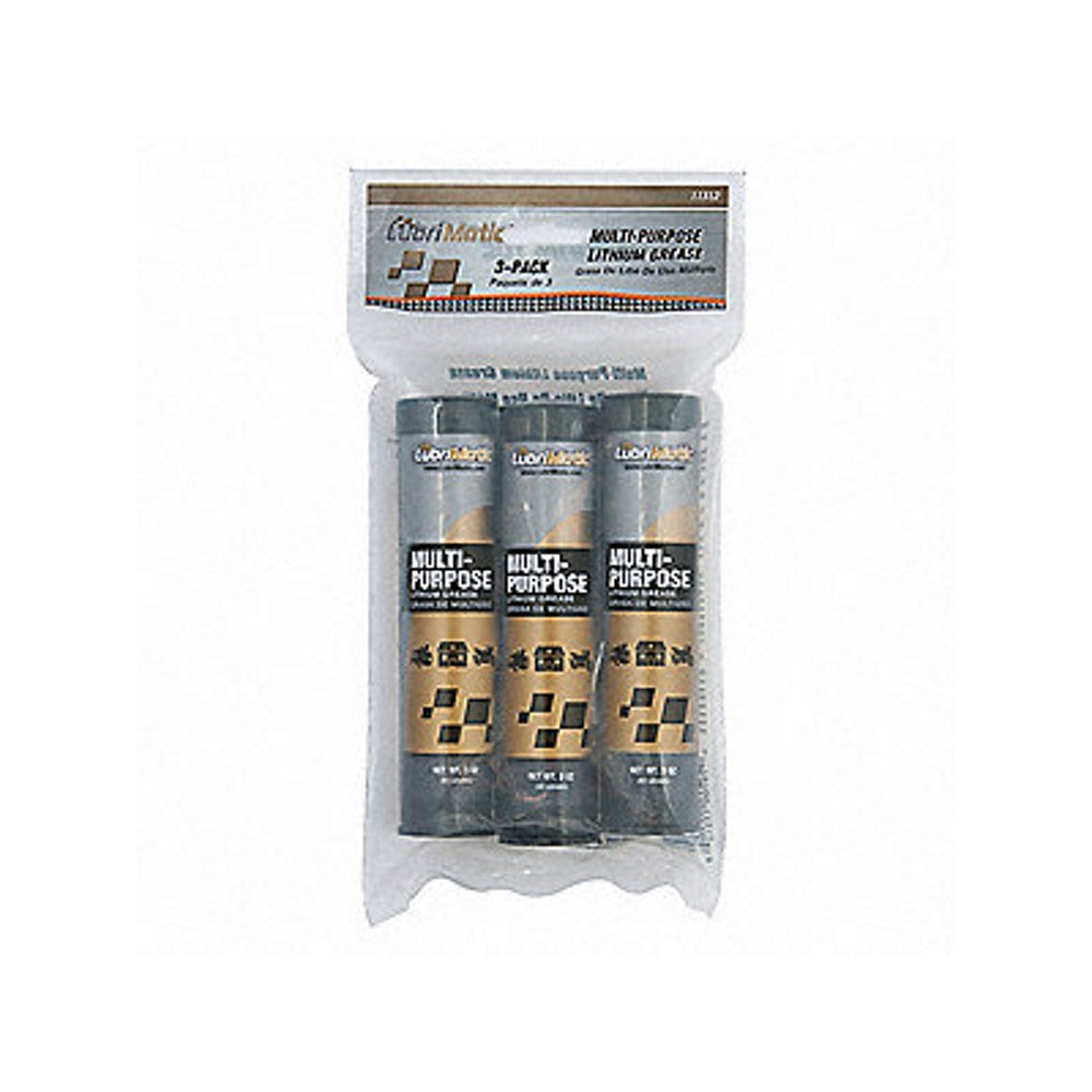 LubriMatic Black Lithium Multipurpose Grease, 3pk