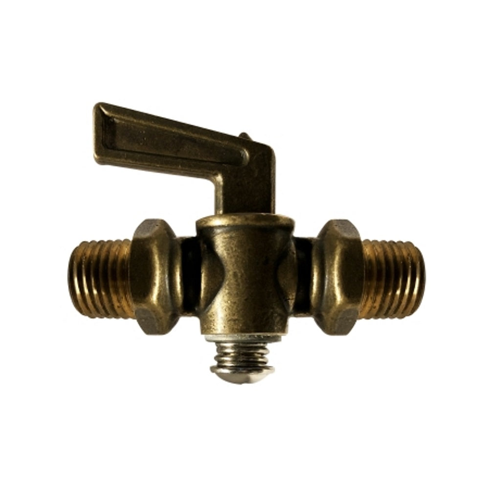 Midland Metals Brass Male Pipe x Male Shut-Off Cocks