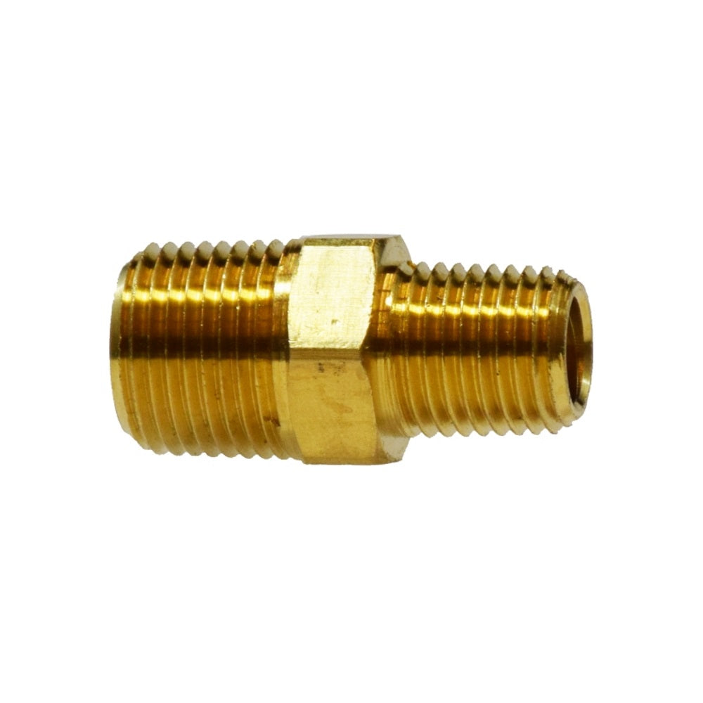 Midland Metals Brass Reducing Hex Nipple