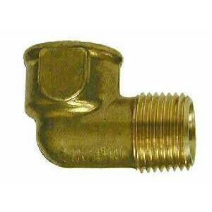 Forged Brass - 90° Street Elbow, 3/4"