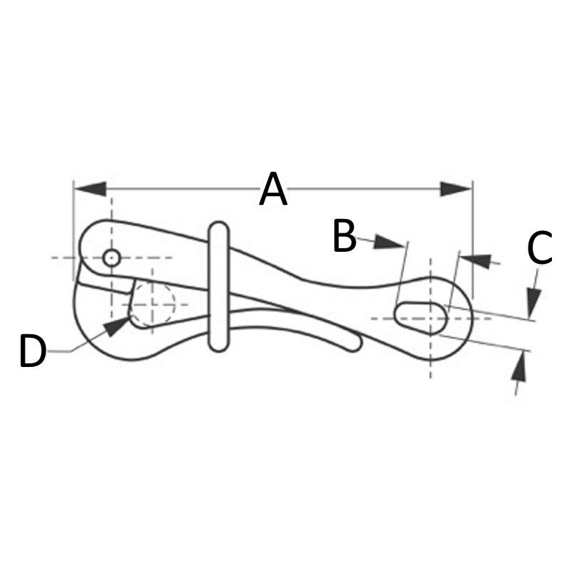 Sea-Dog 4" Pelican Hook