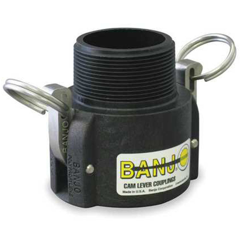 Banjo 100BSeal Fast B 100 Polypropylene 1 Inch MIP Female Cam Lever
