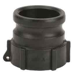 Banjo 300A Camlock 3" Male Adapter and 3" Female Thread Poly Coupling
