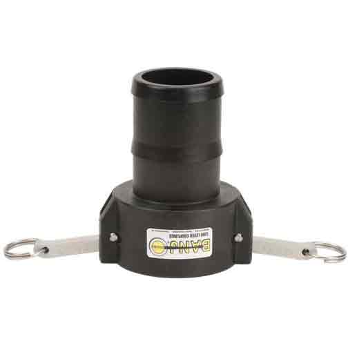 Banjo 300C 3" Female Coupler and 3" Hose Shank Poly Cam Lever Coupling