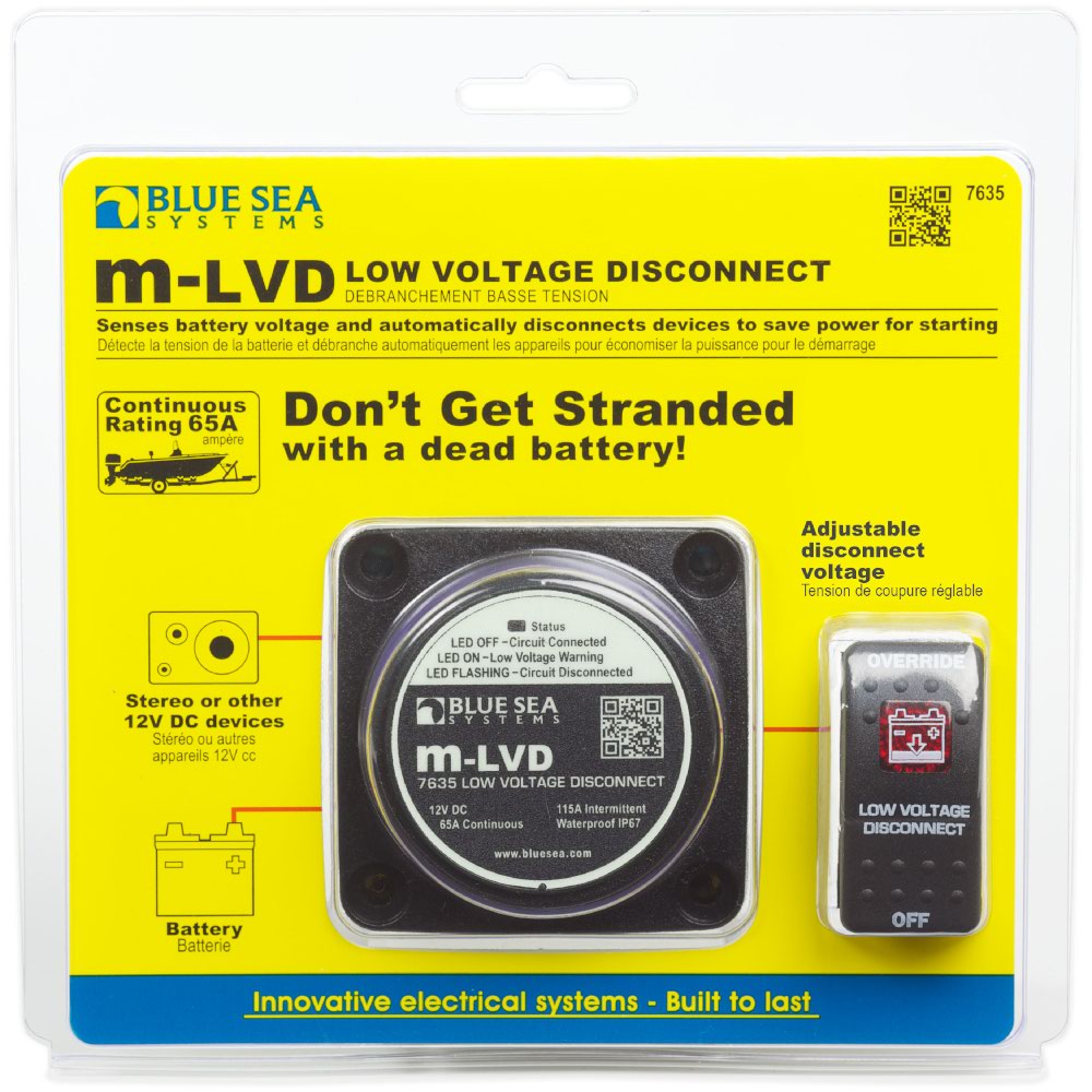 m-LVD Low Voltage Disconnect Battery Saver