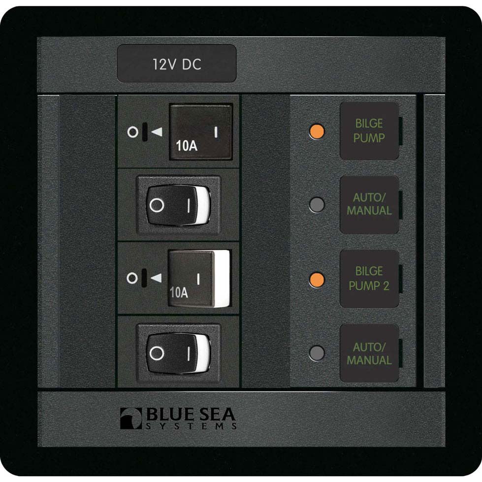 360 Panel Dual Bilge Pump Control