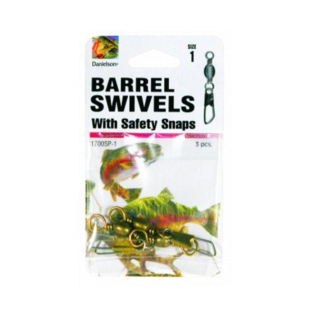 Danielson Barrel Swivels and Safety Snaps