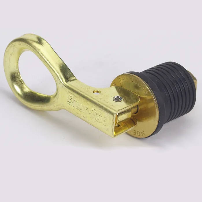 Moeller 1" Brass Snap-Tite Bailer Plug, Bulk Box of 50