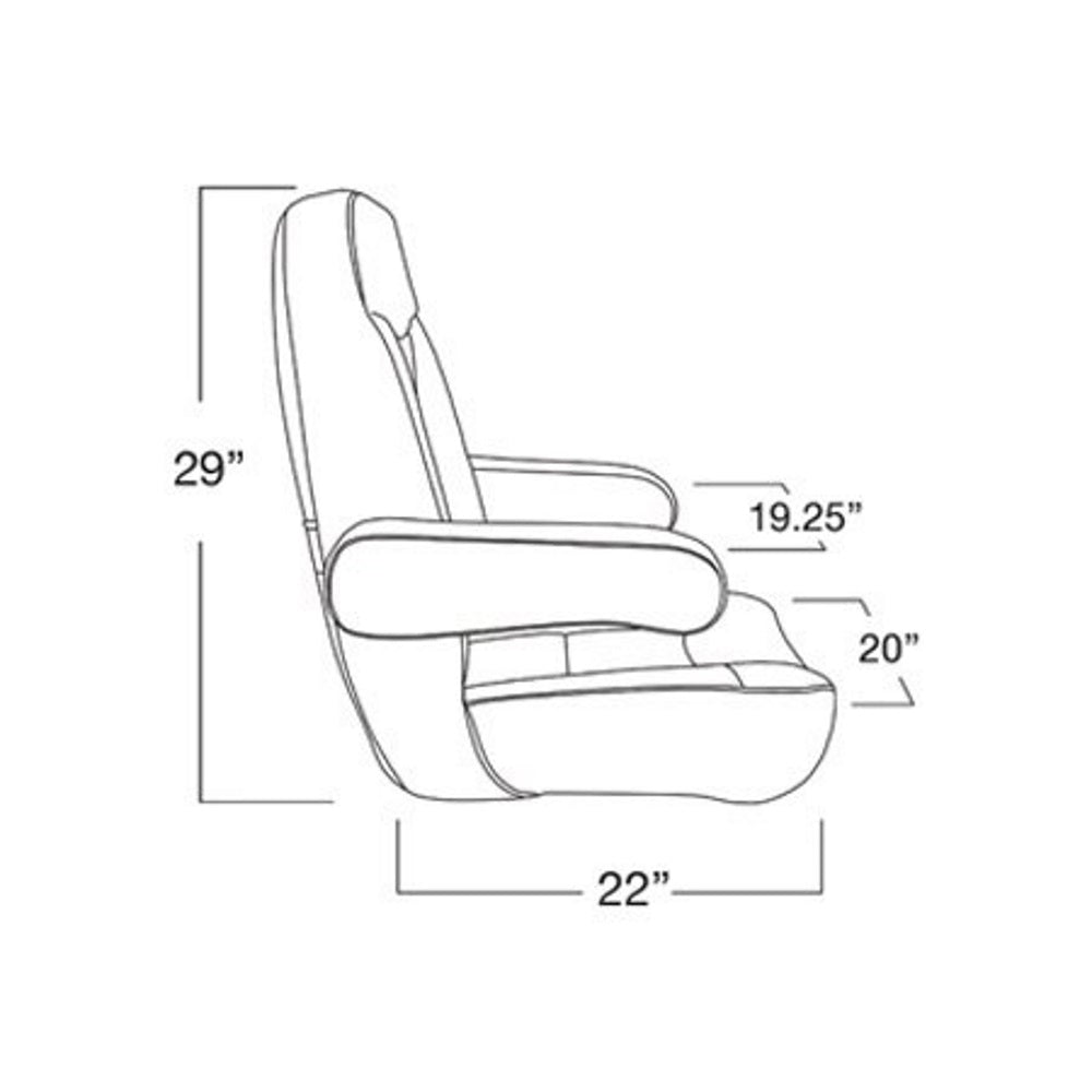 Springfield Helms Pilot Black Seat