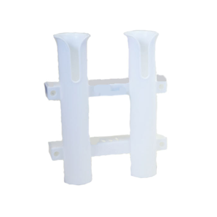 Fish-On! Double Rod Holder, White
